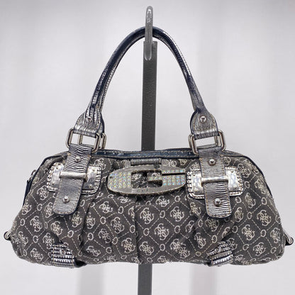 Gray GUESS Shoulder Bag