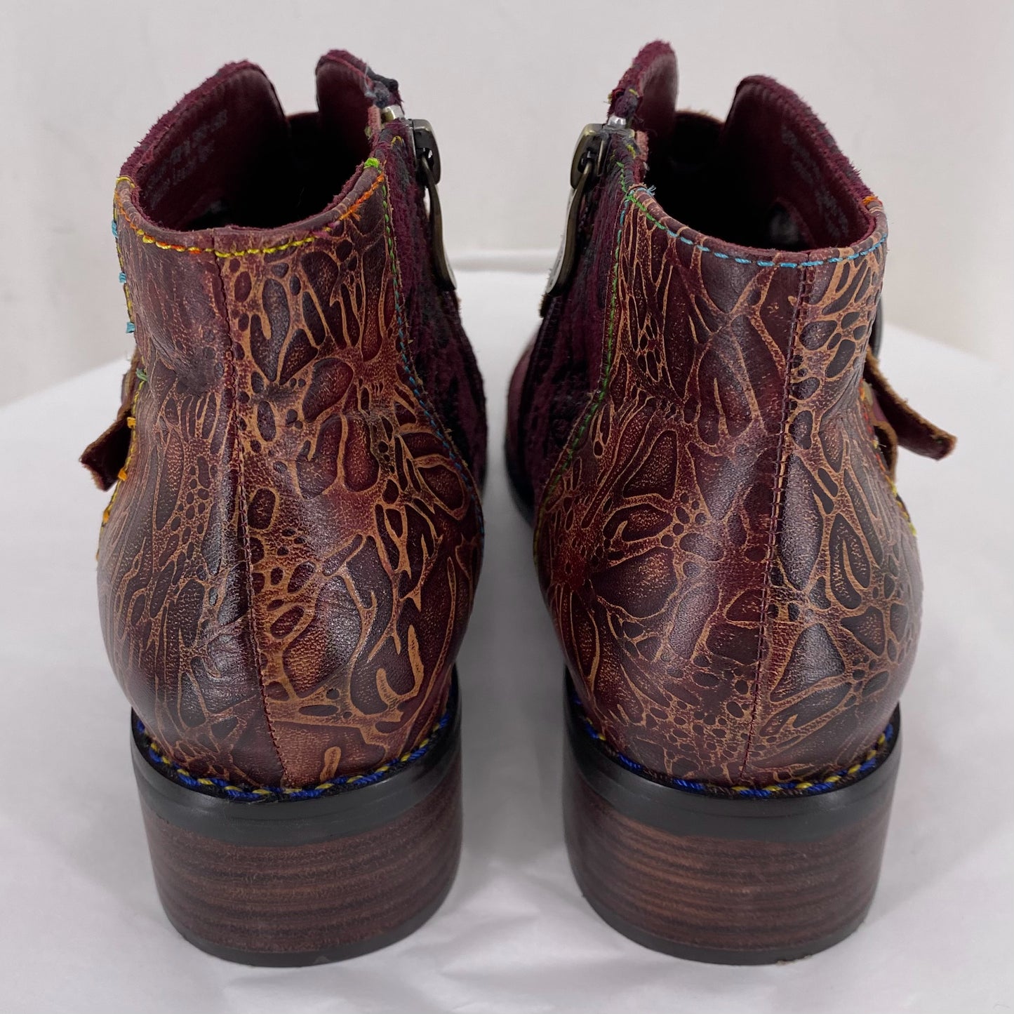maroon W Shoe Size 38 L'ARTISTE shooties/booties
