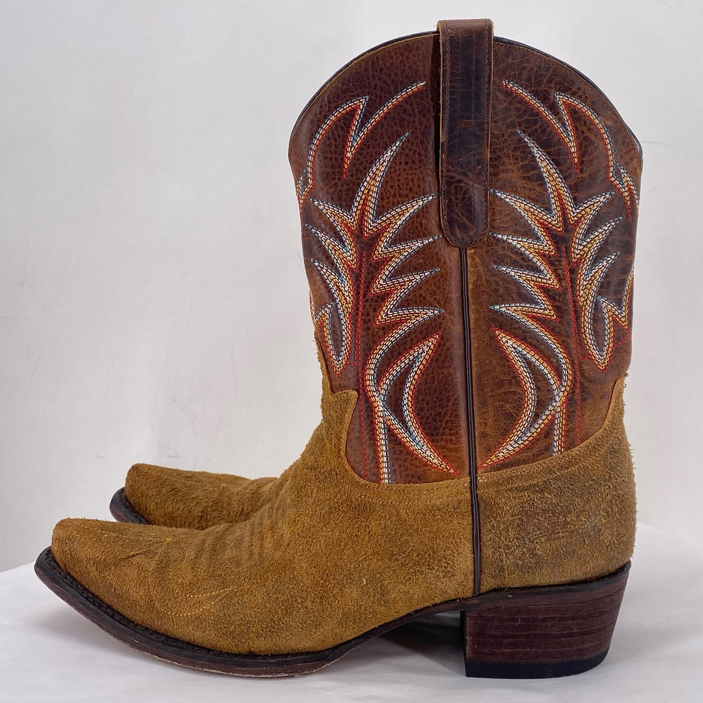 BROWN W Shoe Size 8 Boots