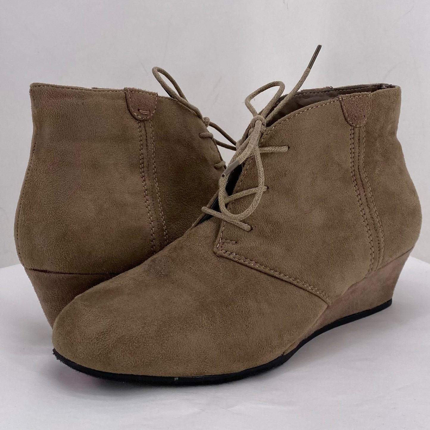 BROWN W Shoe Size 9 MARBELLA shooties/booties