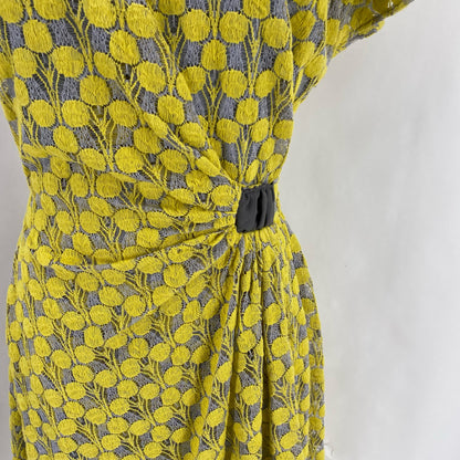 Size 6 Eva Franco HEAVY LACE Dress
