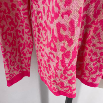 Size L LILLY PULITZER Animal Print Sweater