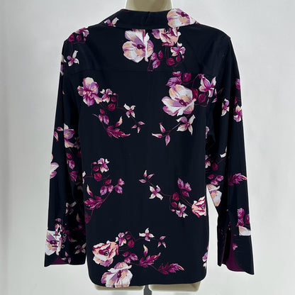 Size 1 CHICO'S FLOWERS Shirt