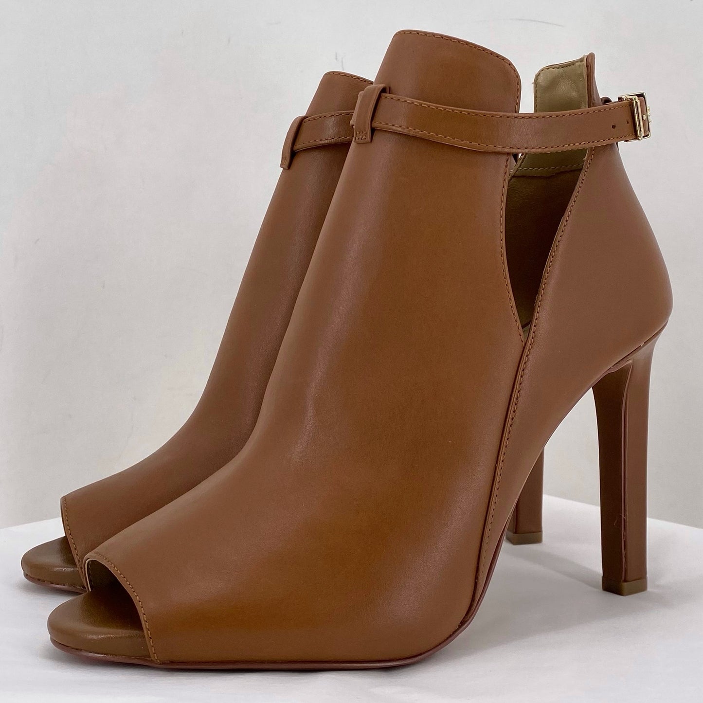 BROWN W Shoe Size 9 MICHAEL KORS shooties/booties