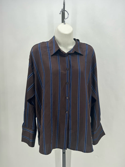 Size M LOFT Stripe Shirt