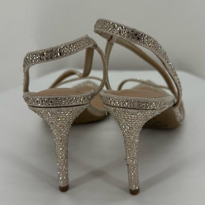 Silver W Shoe Size 8 INC Heels