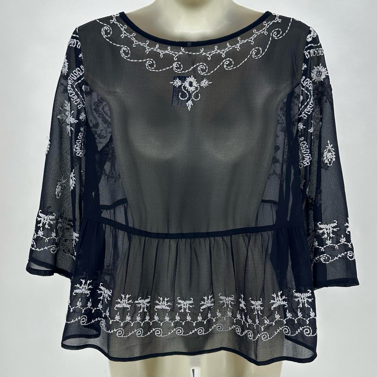 Size S FREE PEOPLE FLOWERS Shirt