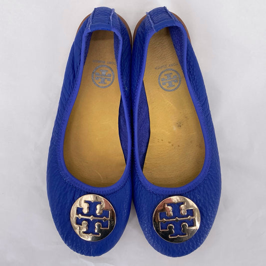 Blue W Shoe Size 8 TORY BURCH Flats