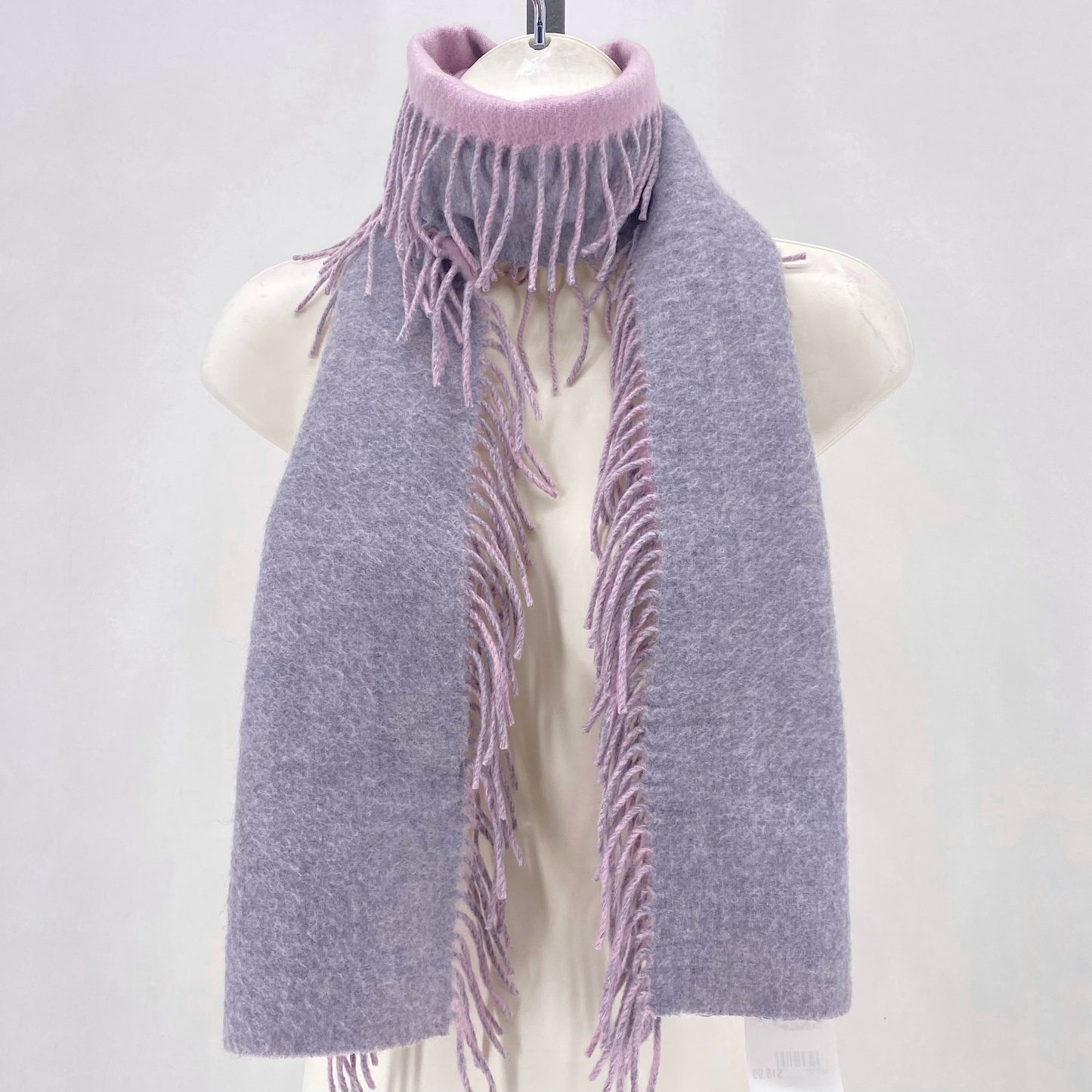 PURE CASHMERE Gray Scarf