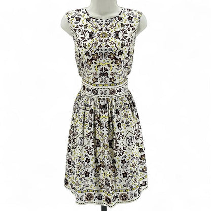 Size 8 TORY BURCH Silk Blend Floral Dress