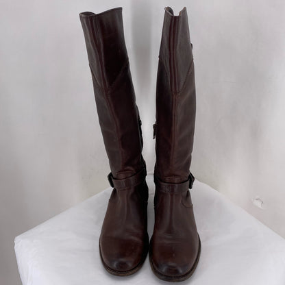 BROWN W Shoe Size 8 FRYE Boots