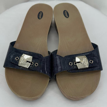 Navy W Shoe Size 8 DR. SCHOLL'S Sandals