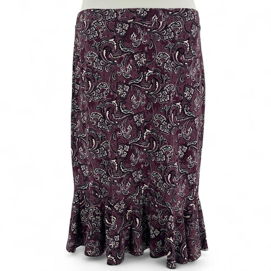 Size L CATO FLOWERS Skirt