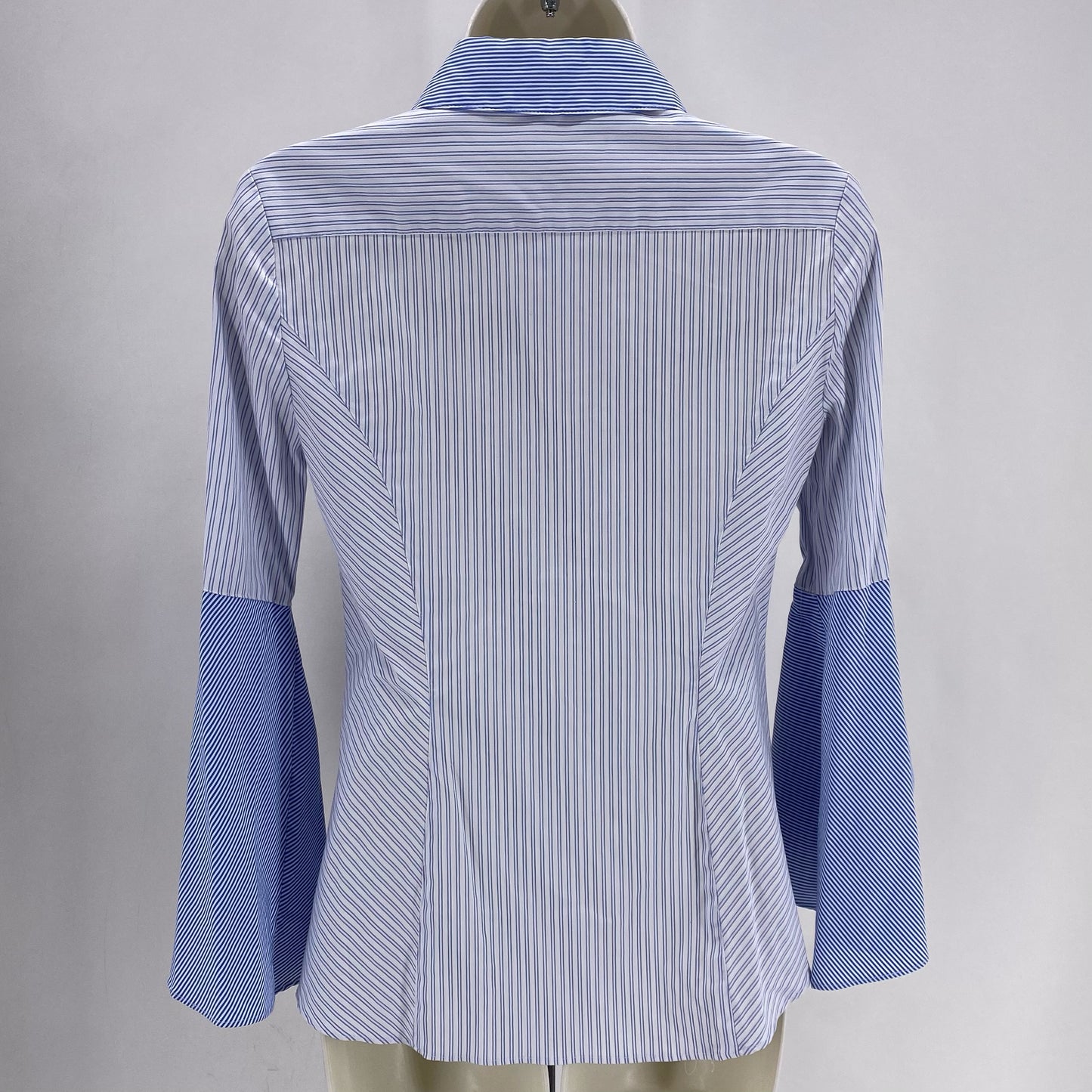 Size 0 WHITE HOUSE BLACK Stripe Shirt