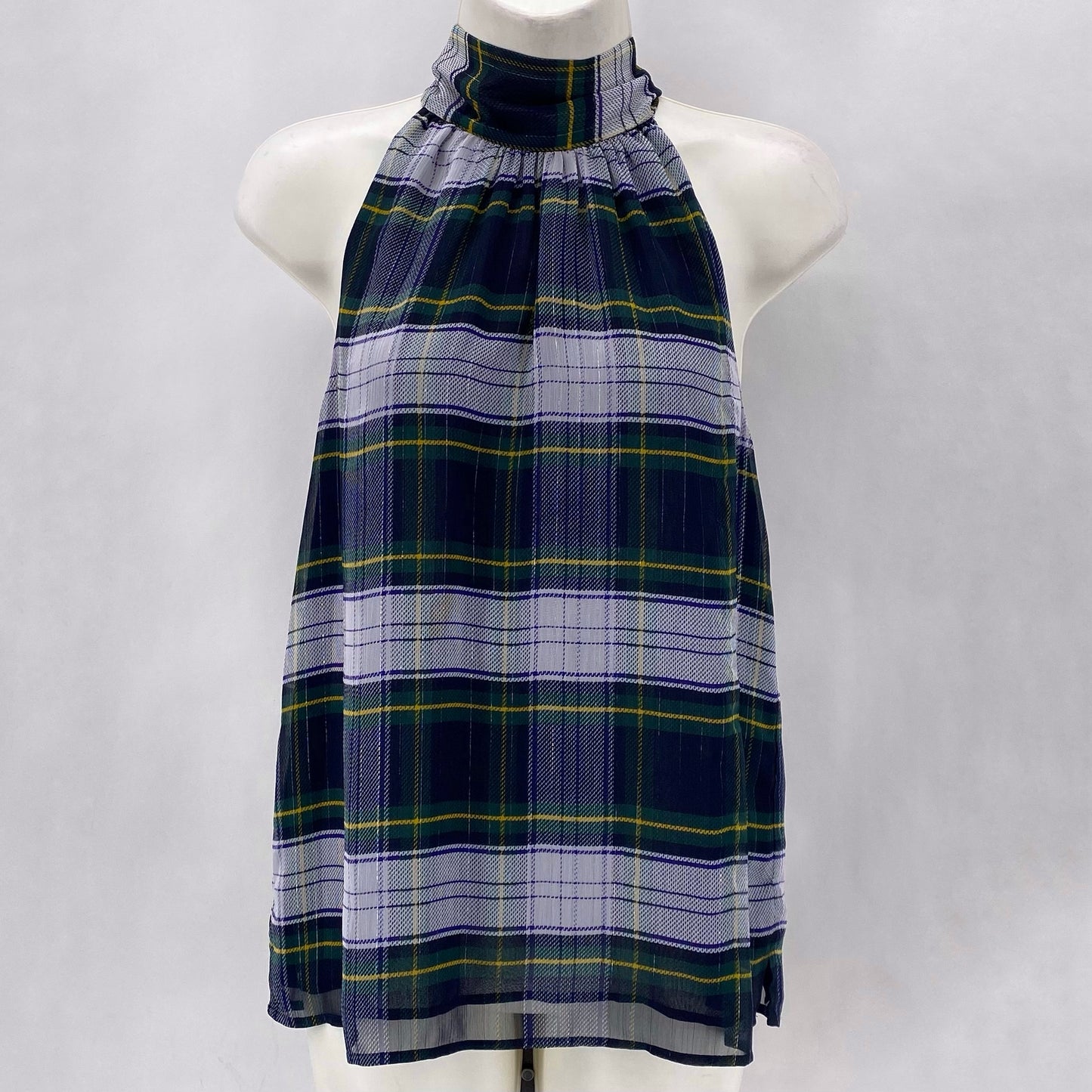 Size 2 J CREW Plaid Shirt