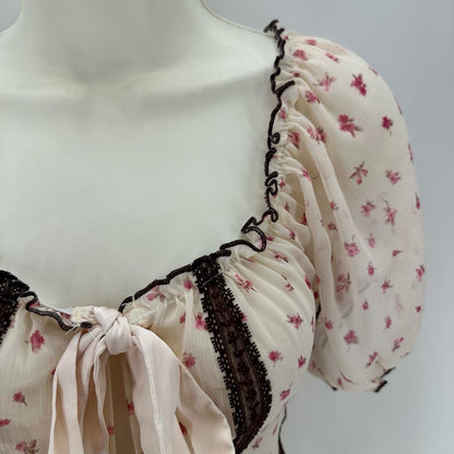 Size L LOLA GRACE FLOWERS Shirt