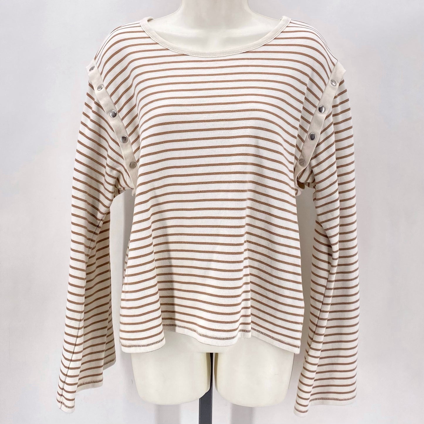 Size M MAEVE Stripe Shirt