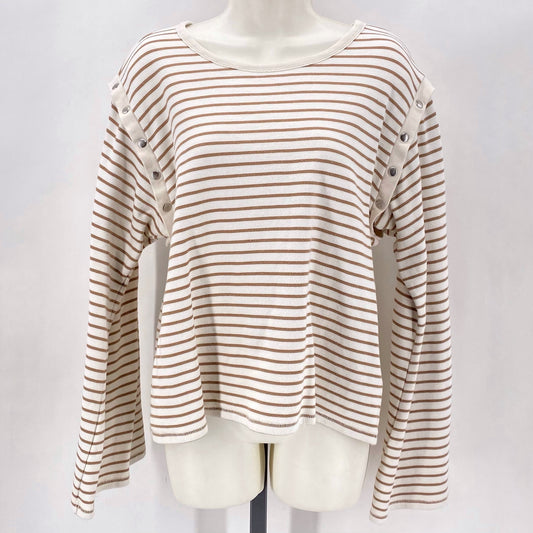 Size M MAEVE Stripe Shirt