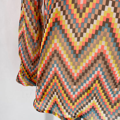 Size S KAS NEWYORK ZIGZAG Shirt