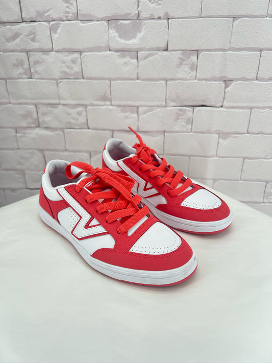 ORANGE/WHITE W Shoe Size 7.5 VANS Sneakers
