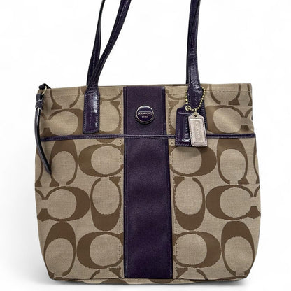 Tan COACH Tote