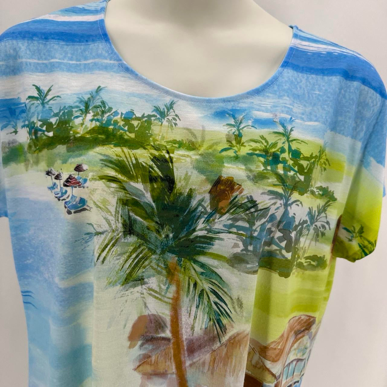 Size 3 WEEKENDS BY CHICOS ISLAND Shirt