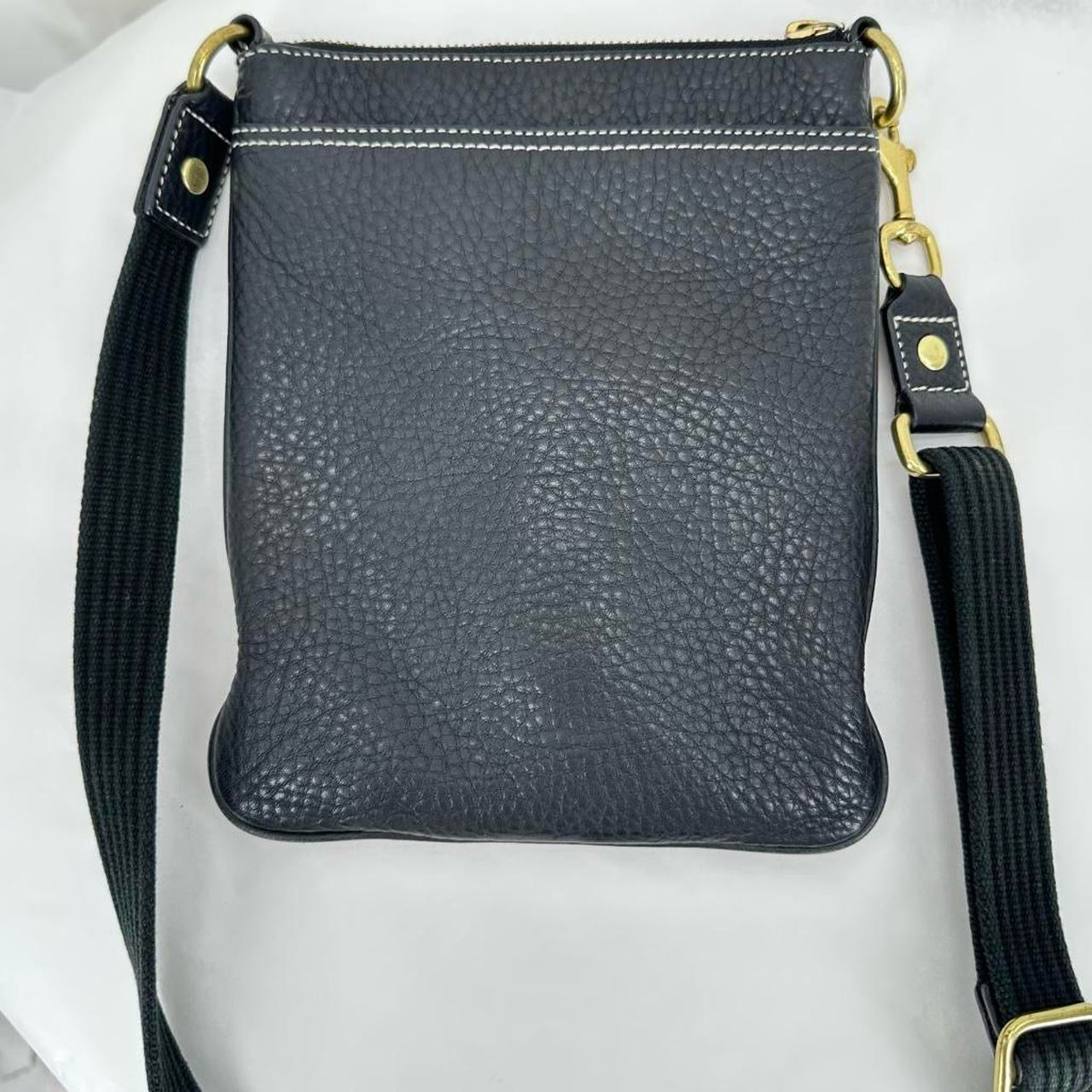 Black COACH Leather Cross-body