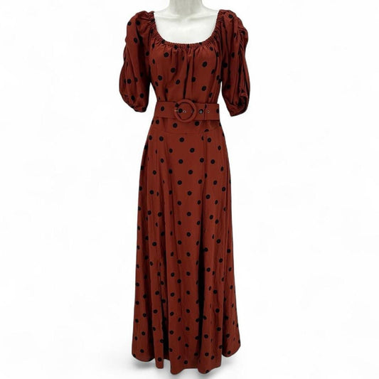 Size 8 MAEVE Polka Dot Dress