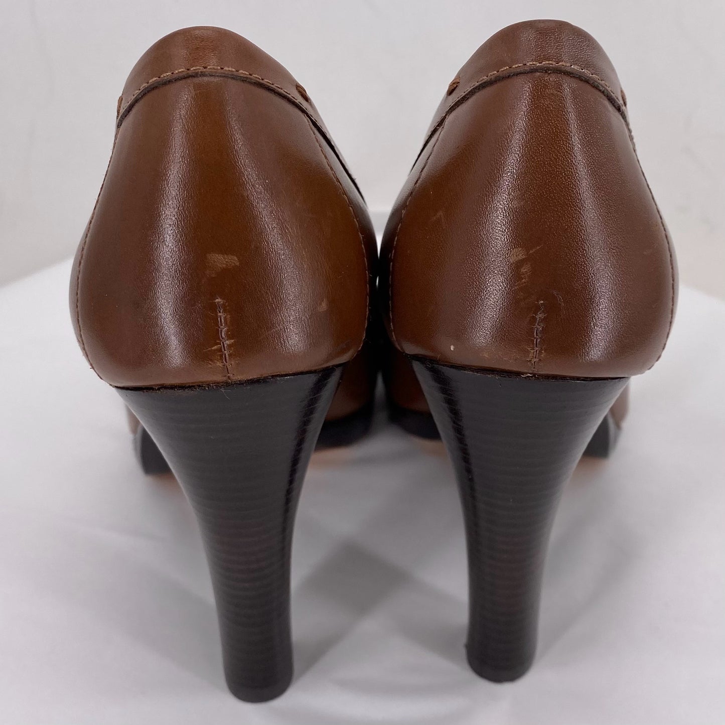 BROWN W Shoe Size 6 COLE HAAN Pumps