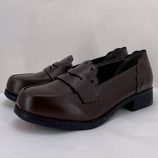 DARK BROWN W Shoe Size 37 Loafer