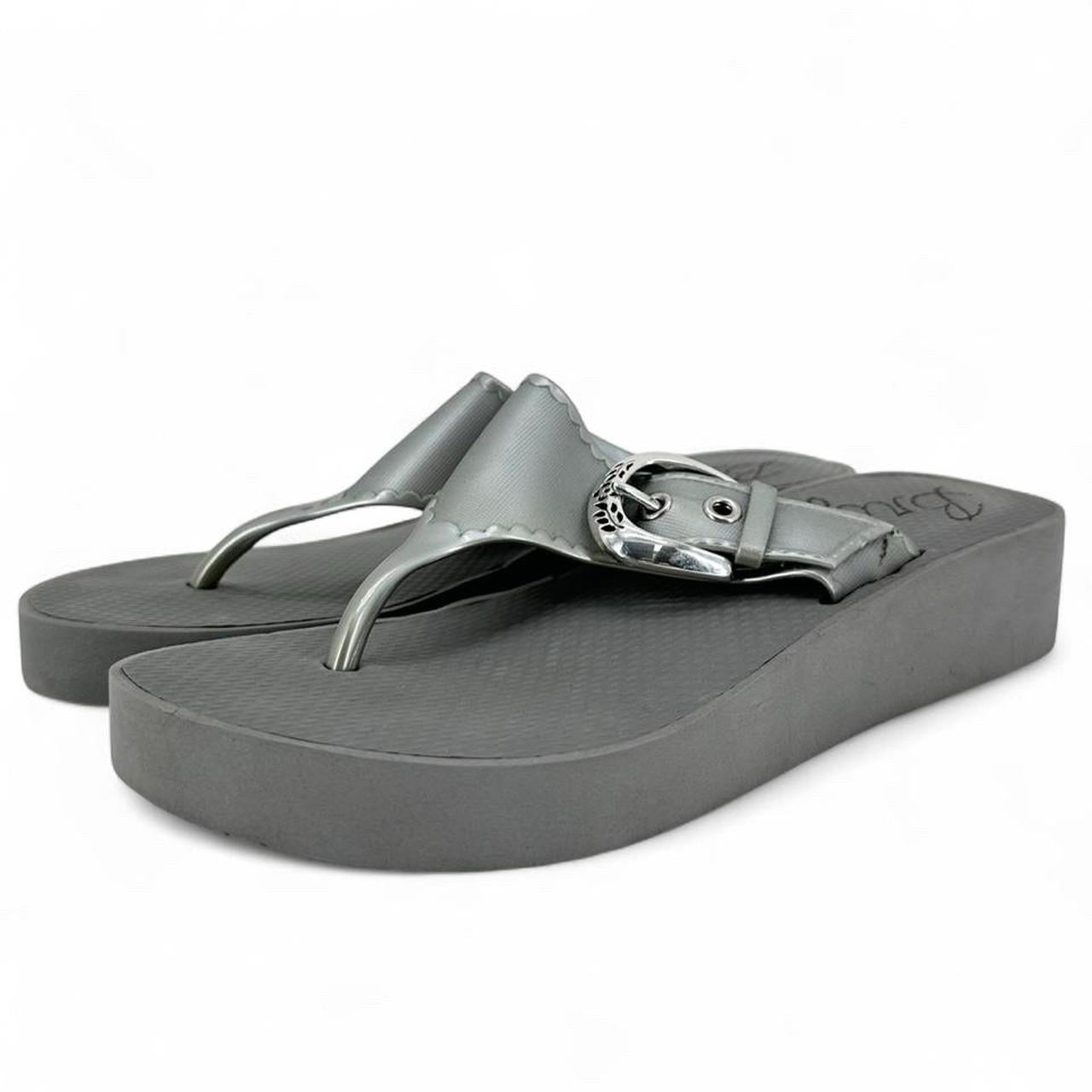 Gray W Shoe Size 9 BRIGHTON Sandals