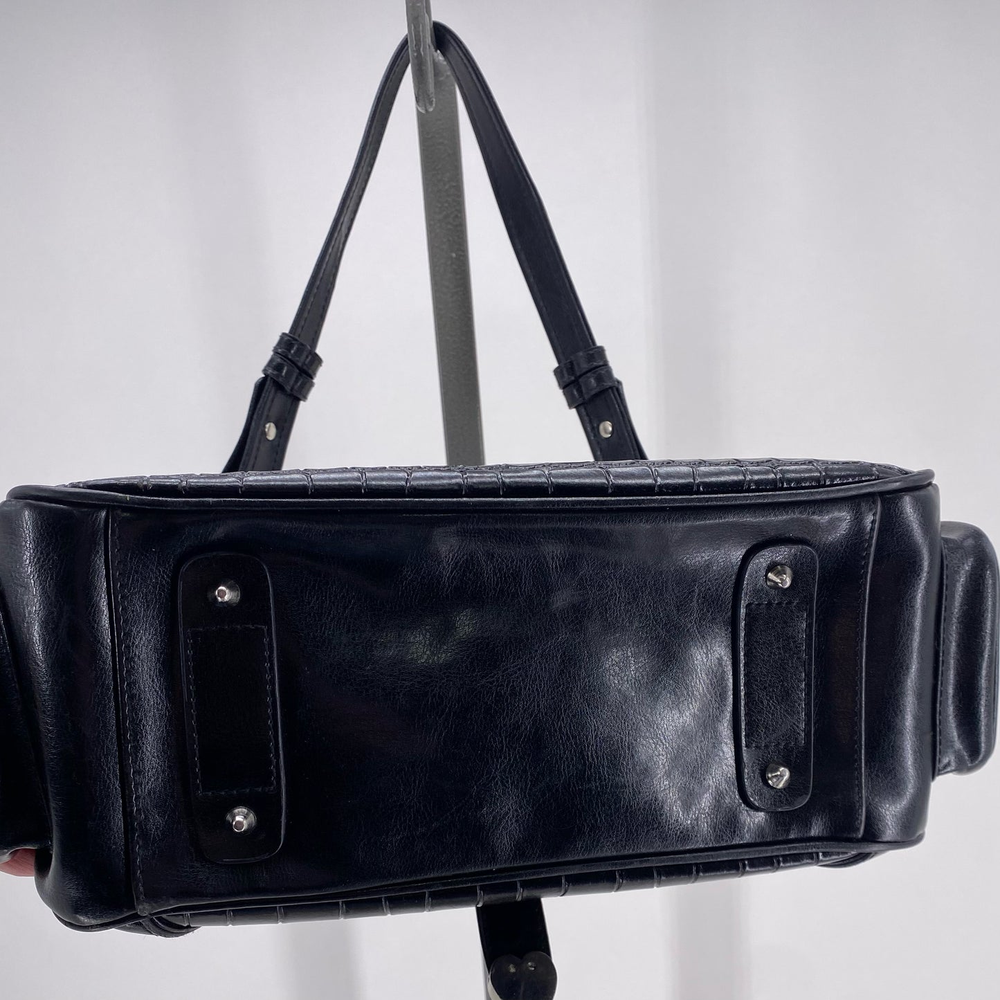 Black M.C. Shoulder Bag