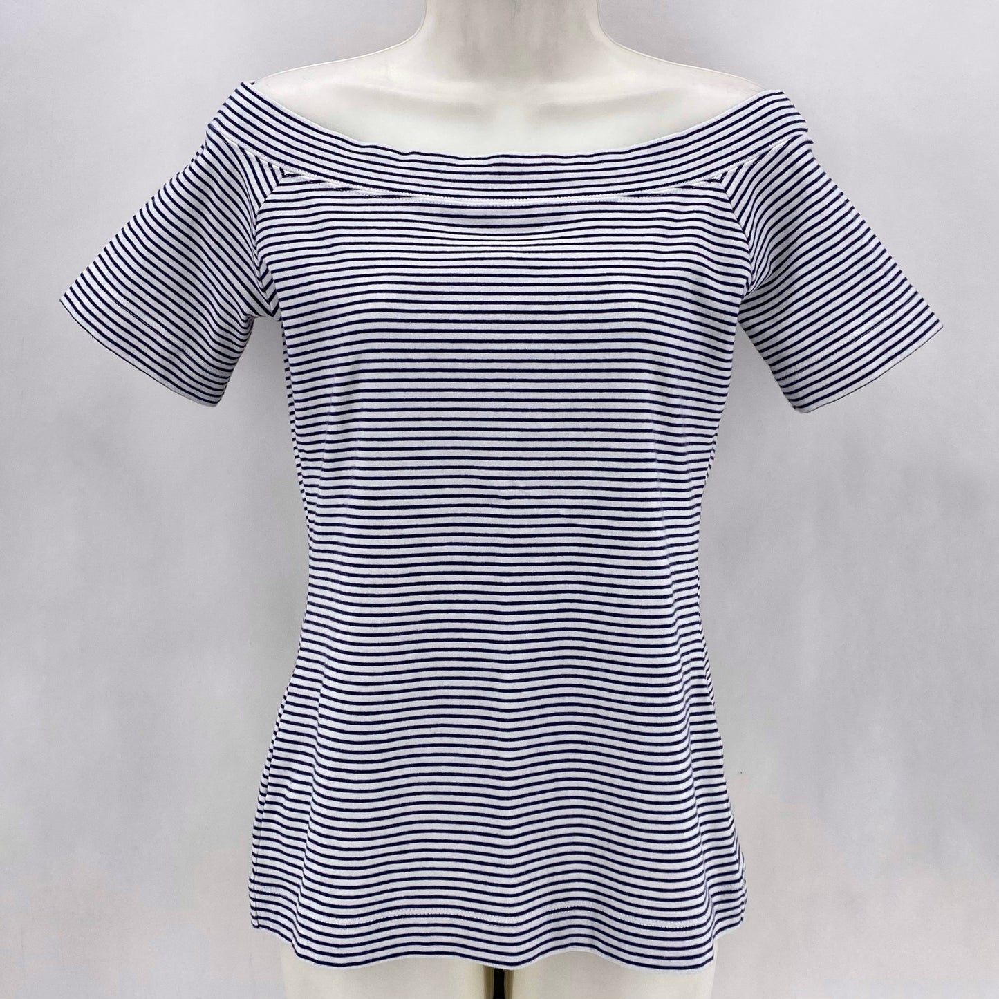 Size M J CREW Stripe Shirt