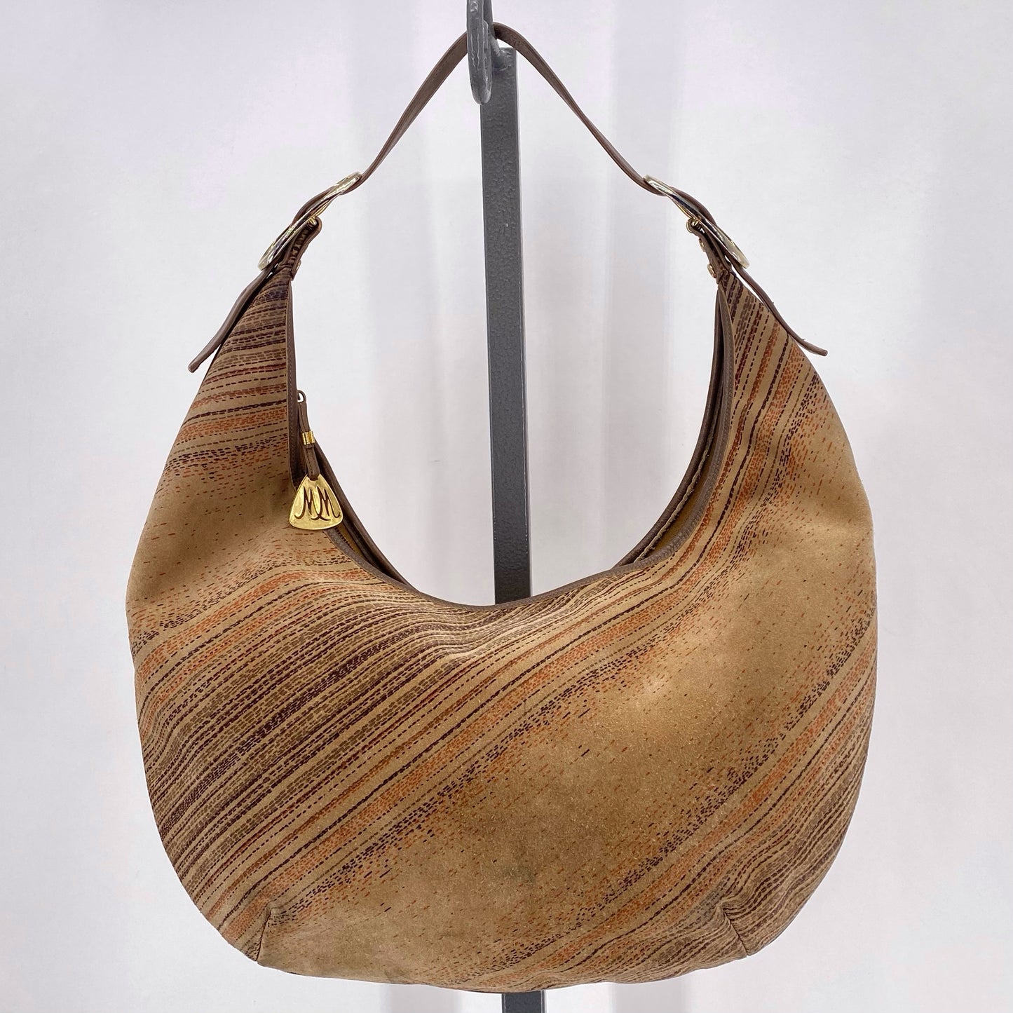 BROWN Leather Shoulder Bag