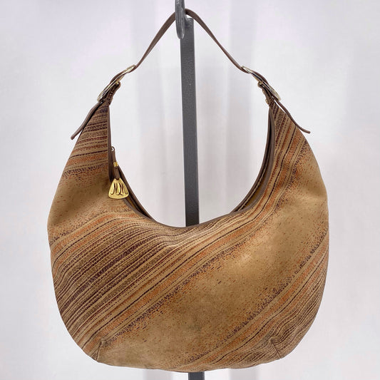 BROWN Leather Shoulder Bag