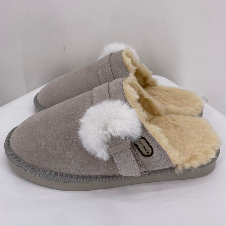 Gray W Shoe Size 8 BEARPAW Slippers