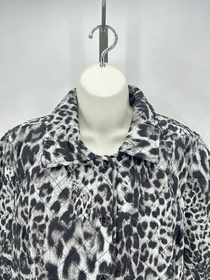 Size 3P CHICO'S Animal Print Jacket (Outdoor)