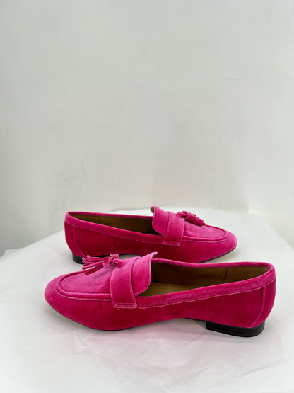 FUSCHIA W Shoe Size 8.5 J CREW Loafer