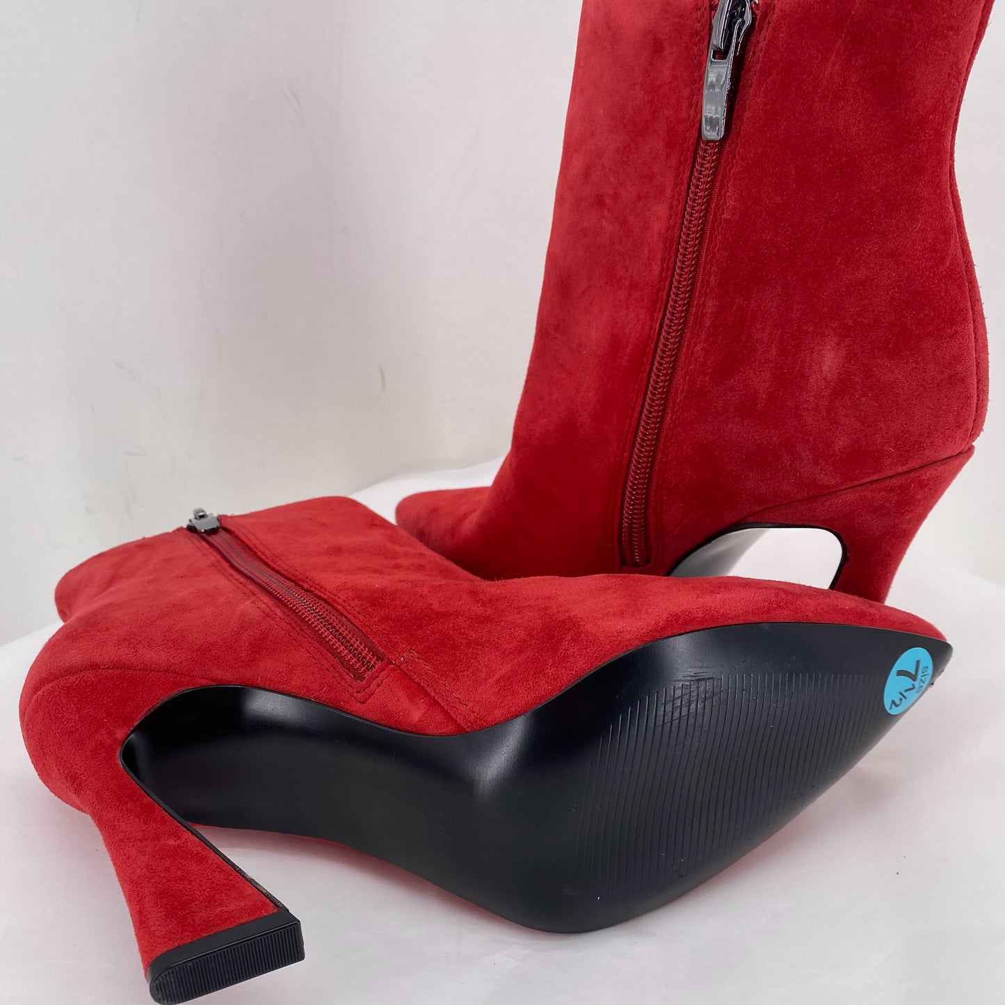 Red W Shoe Size 7.5 NINE WEST Boots