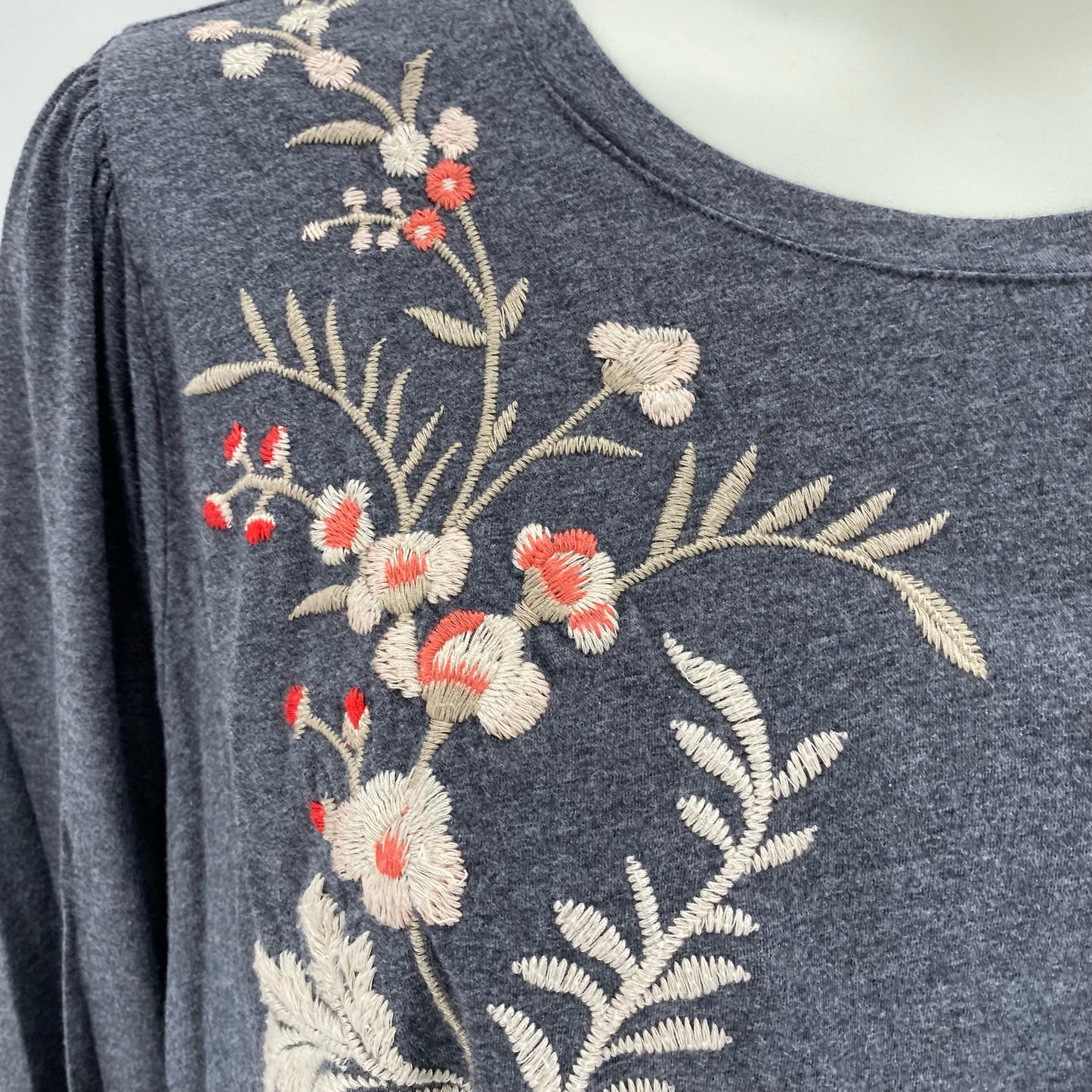 Size 2X JOHNNY WAS FLOWERS Shirt
