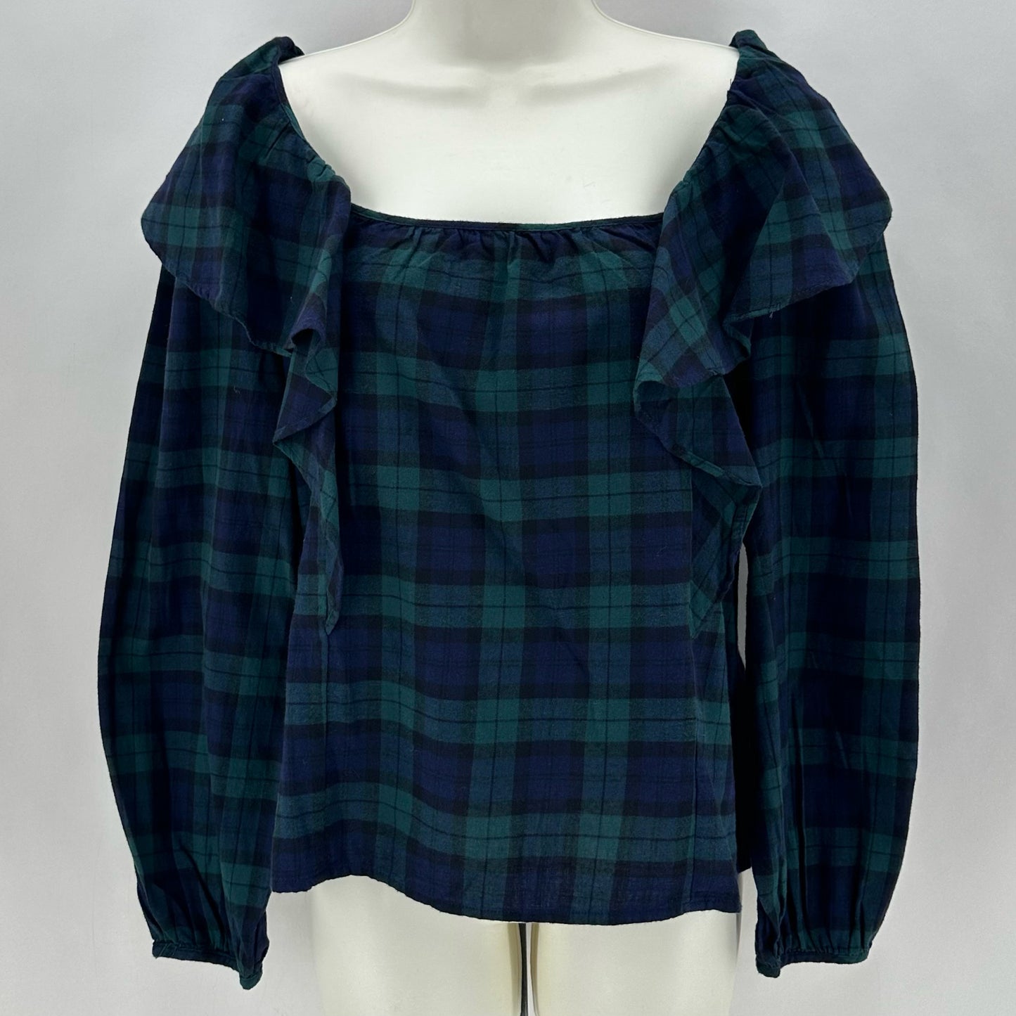 Size S J CREW Plaid Shirt