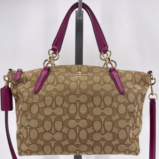 KHAKI COACH Satchel