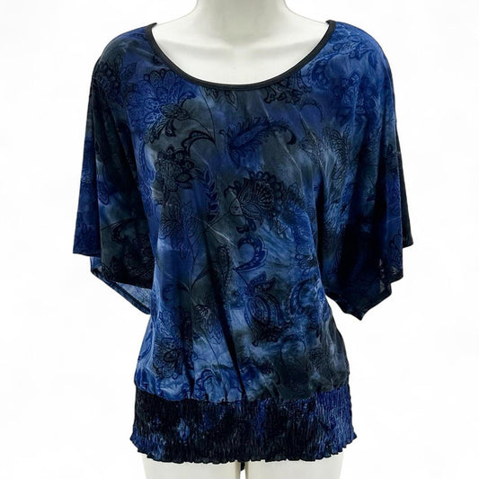 Size L DRESSBARN Floral Shirt