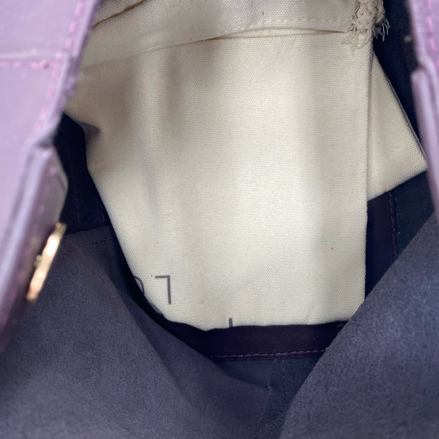 dark purple POM POM Cross-body