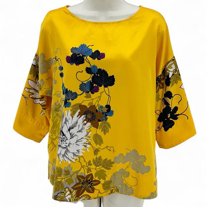 Size MP SOFT SURROUNDINGS Floral Shirt