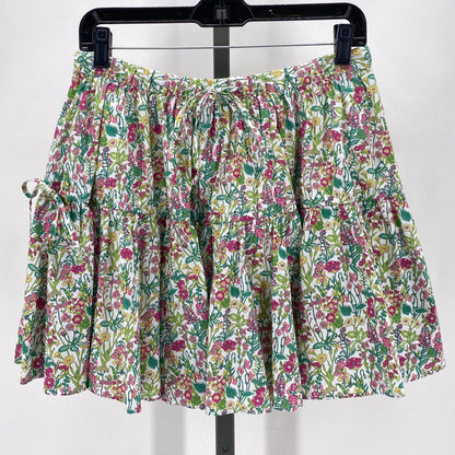 Size S J CREW Floral Skirt