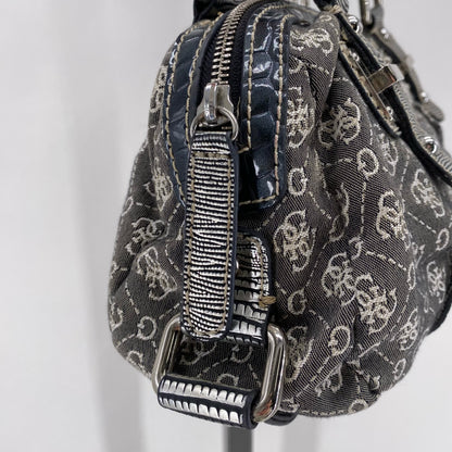 Gray GUESS Shoulder Bag