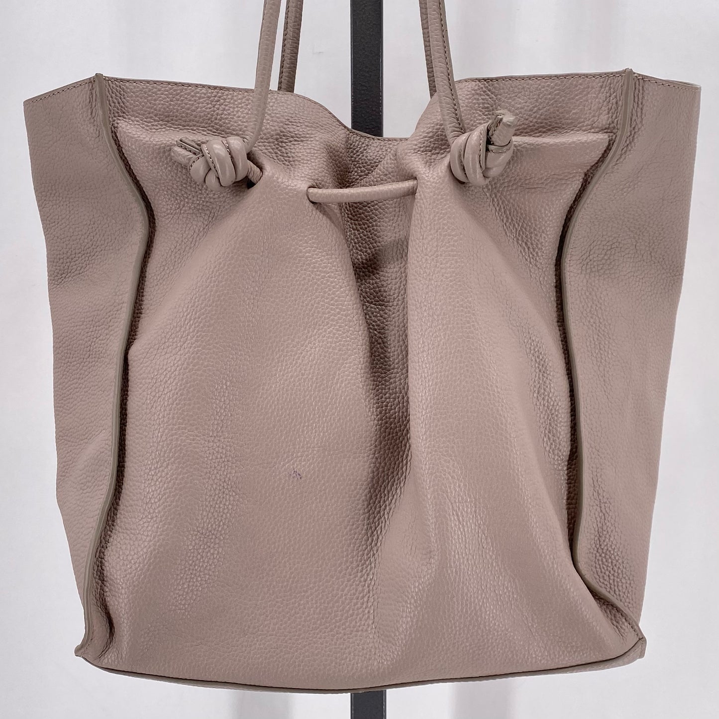 Taupe VINCE CAMUTO Leather Shoulder Bag