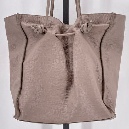 Taupe VINCE CAMUTO Leather Shoulder Bag