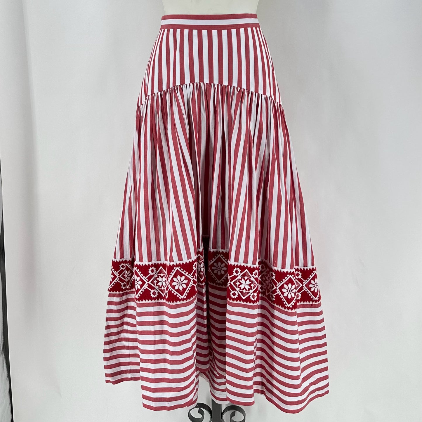 Size M SILVIA TCHERASSI Stripe Skirt